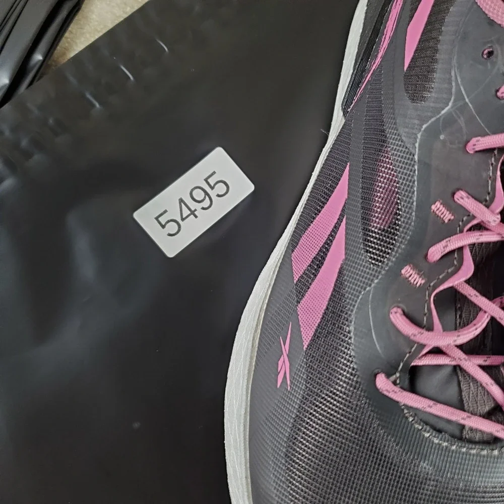 Reebok Floatride Energy 3 Adventure Womens Work Shoes Sz 12 M Black Gray Pink